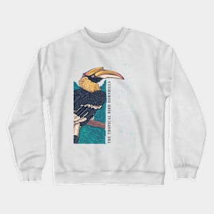 tropical bird vintage Crewneck Sweatshirt